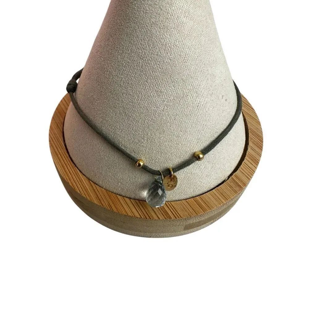 Tous H2O Teardrop Crystal Adjustable Cord Bracelet – H₂O Collection